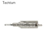 YM23 Original Lishi 2 in 1 lock pick decoder for BENZ SMART